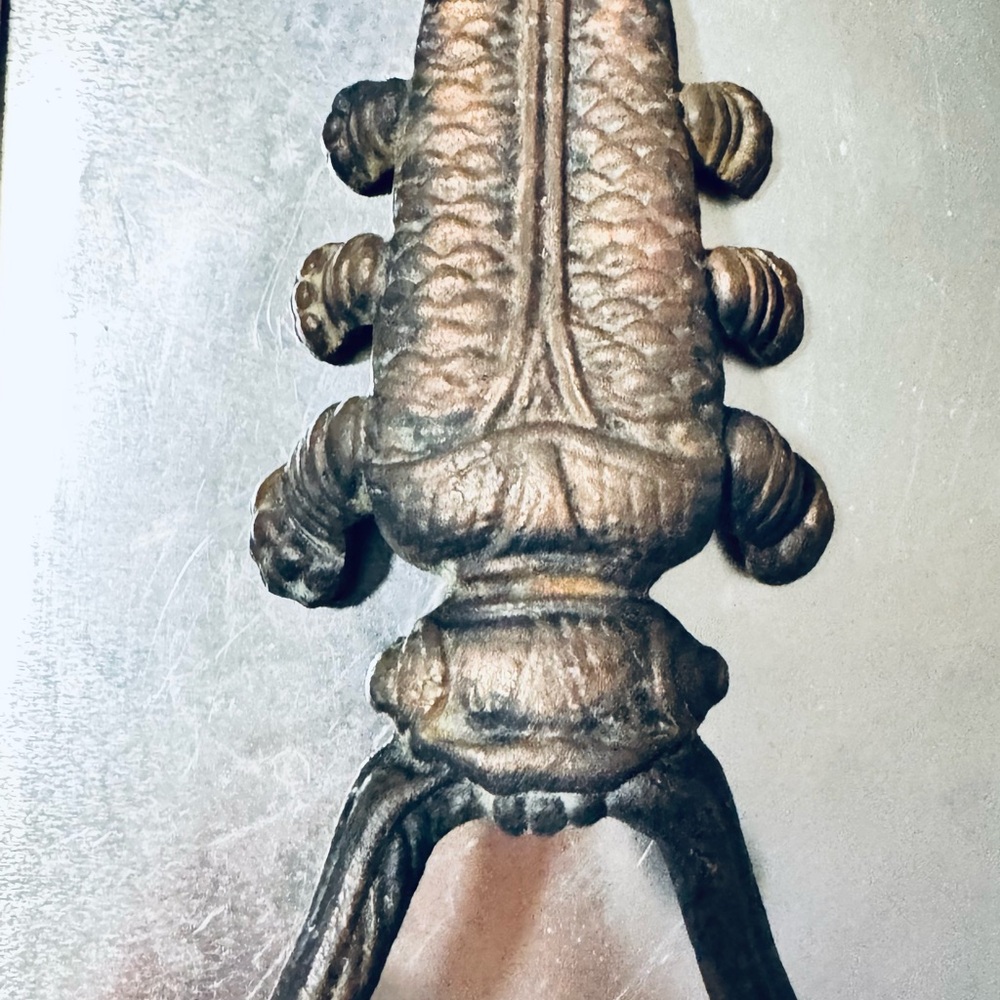 Vintage Cast Iron Beetle Boot Jack Puller